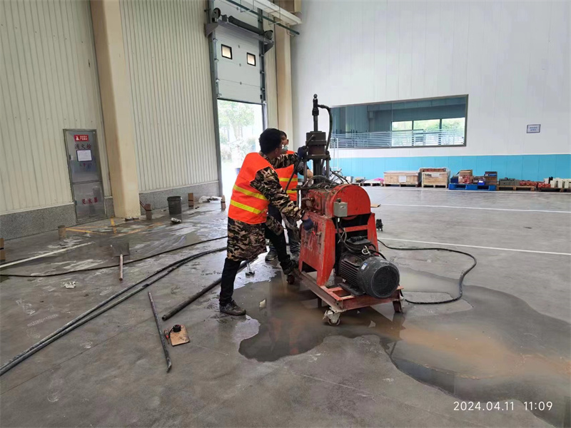 巴中厂房地面下沉塌陷注浆加固施工